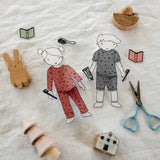 Make your own paper dolls - with printables!