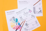 Activity sheets to fill your day