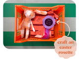 Crafting Easter Rosettes