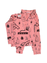 Bubblegum Art Club Long PJ Set