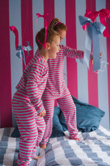 Stripe Long PJ Set