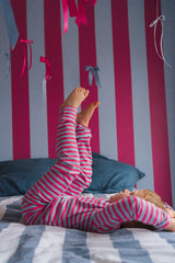 Stripe Long PJ Set