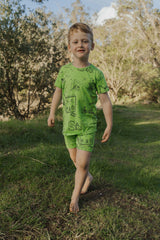 Leaf Book Club Shortie PJ Set