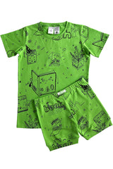 Leaf Book Club Shortie PJ Set