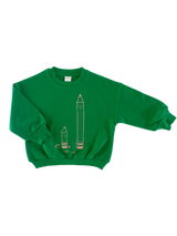 Kelly Green 'Pencil' Kids Fleece