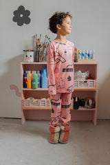 Bubblegum Art Club Long PJ Set