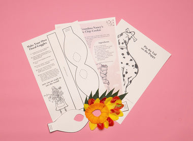 CRAFT | Activity Sheets to fill your day .. PART TWO!