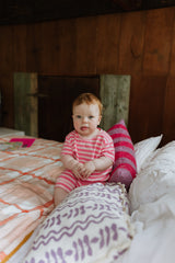 Pink Lemonade Stripe Shortie PJ Set