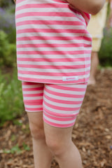 Pink Lemonade Stripe Shortie PJ Set