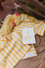 Daffodil Stripe Shortie PJ Set
