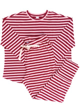 Blush + Boysenberry Stripe Women's PJ Set