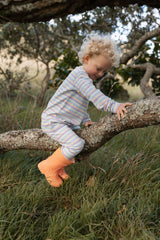 Pastel Stripe Long PJ Set