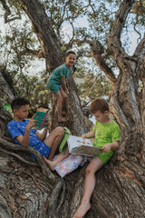 Leaf Book Club Shortie PJ Set