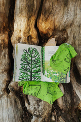 Leaf Book Club Shortie PJ Set
