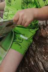Leaf Book Club Shortie PJ Set