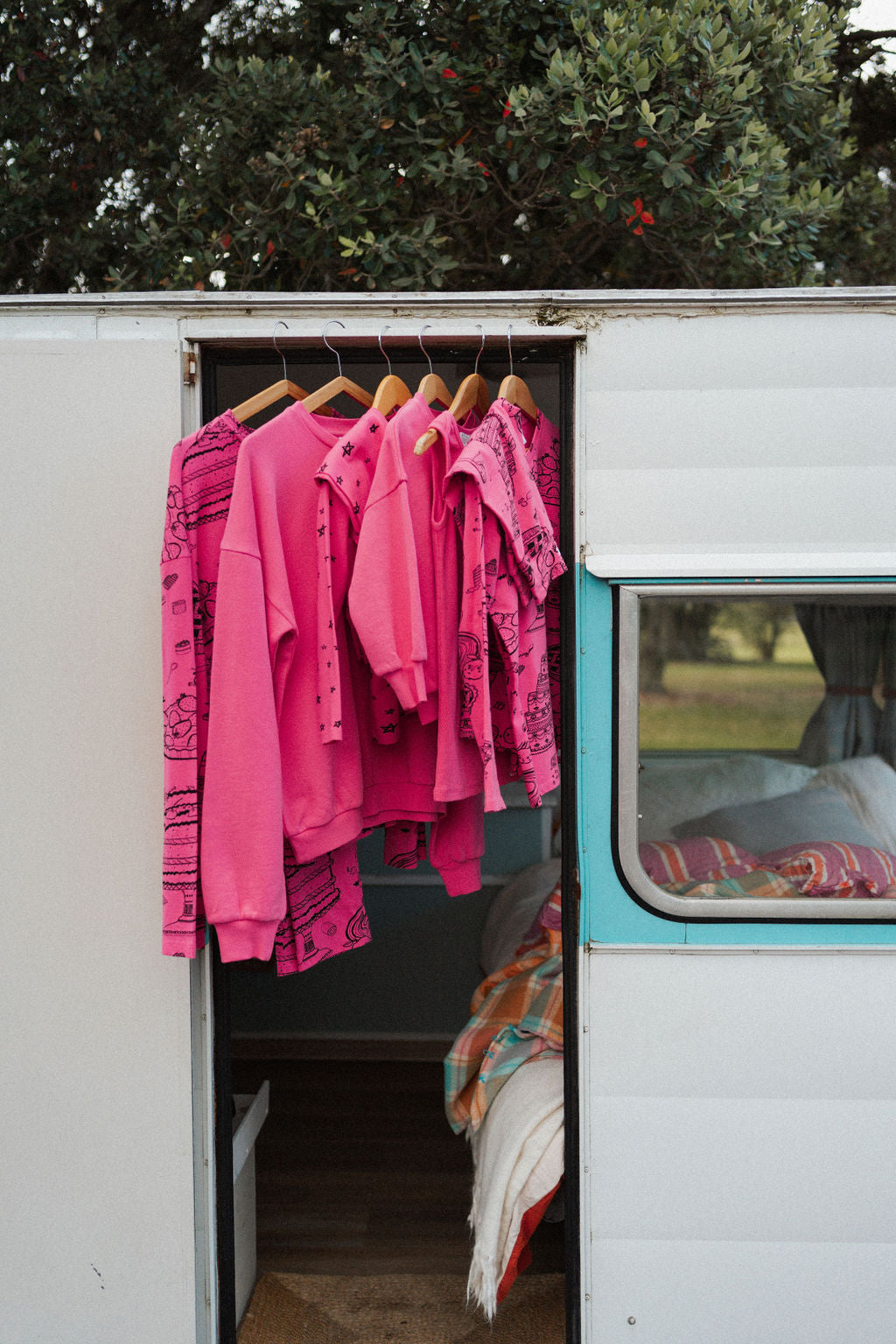 Fancy Pink Cake Long PJ Set