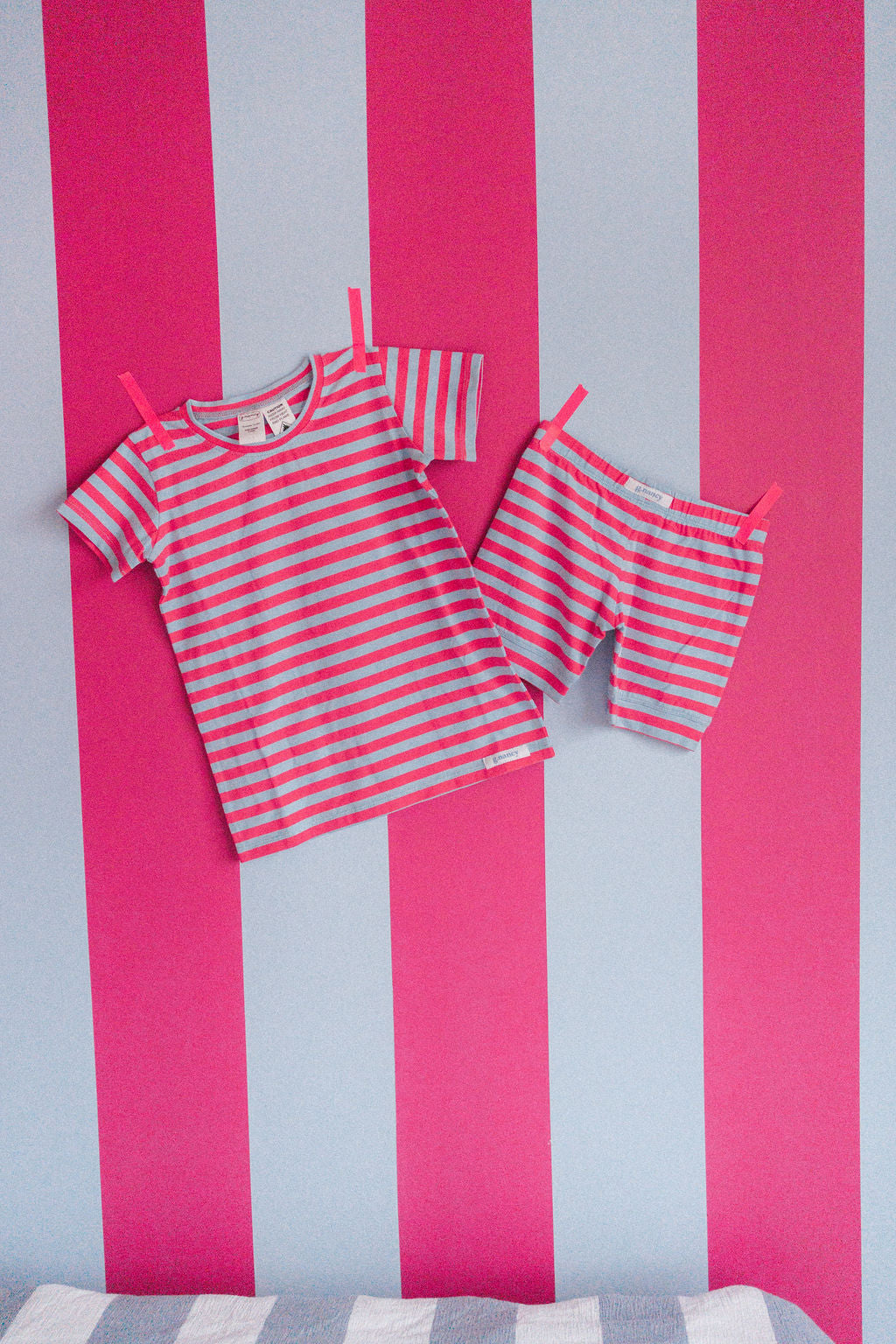 Stripe Shortie PJ Set