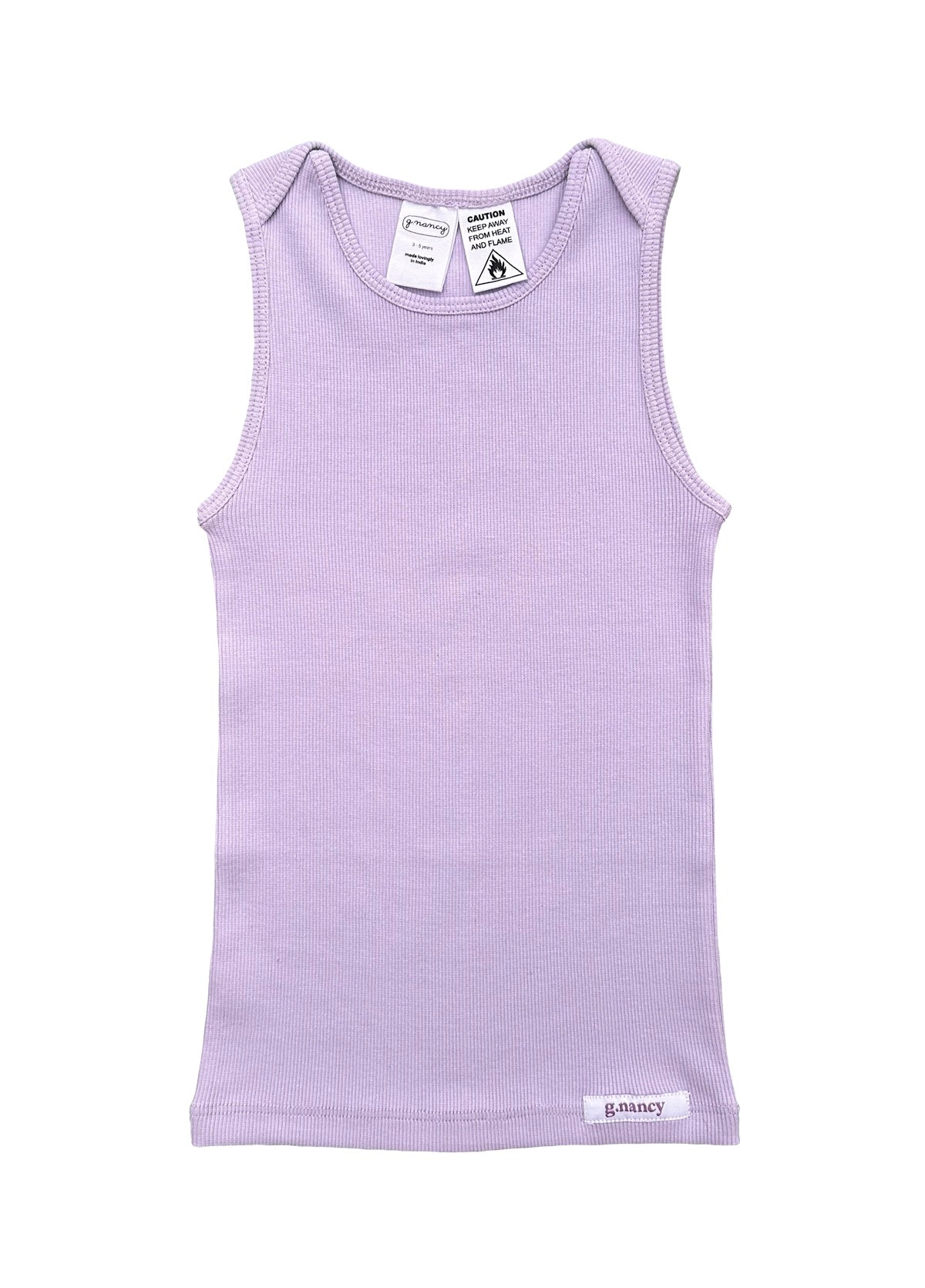 Lilac Ribbed Singlet