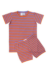 Jacaranda + Peel Stripe Shortie PJ Set