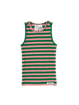 Stripe Ribbed Singlet