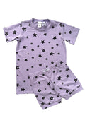Lilac 'Star' Shortie PJ Set
