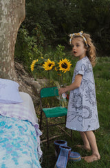 Lilac 'Sunflower' Dress