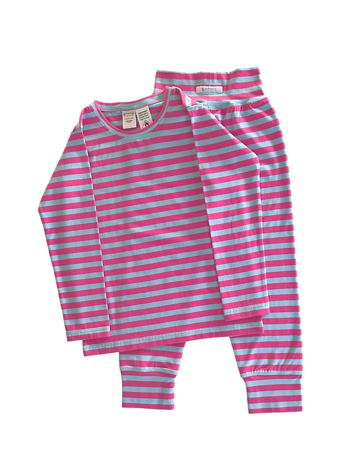 Stripe Long PJ Set