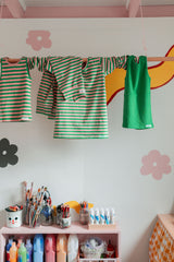 Stripe Ribbed Singlet
