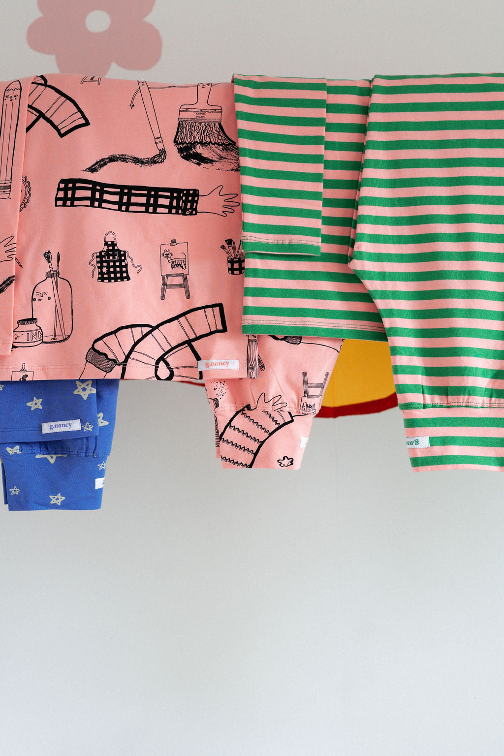 Bubblegum Art Club Long PJ Set