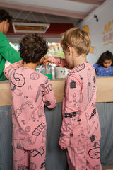 Bubblegum Art Club Long PJ Set