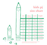 Bubblegum Art Club Long PJ Set