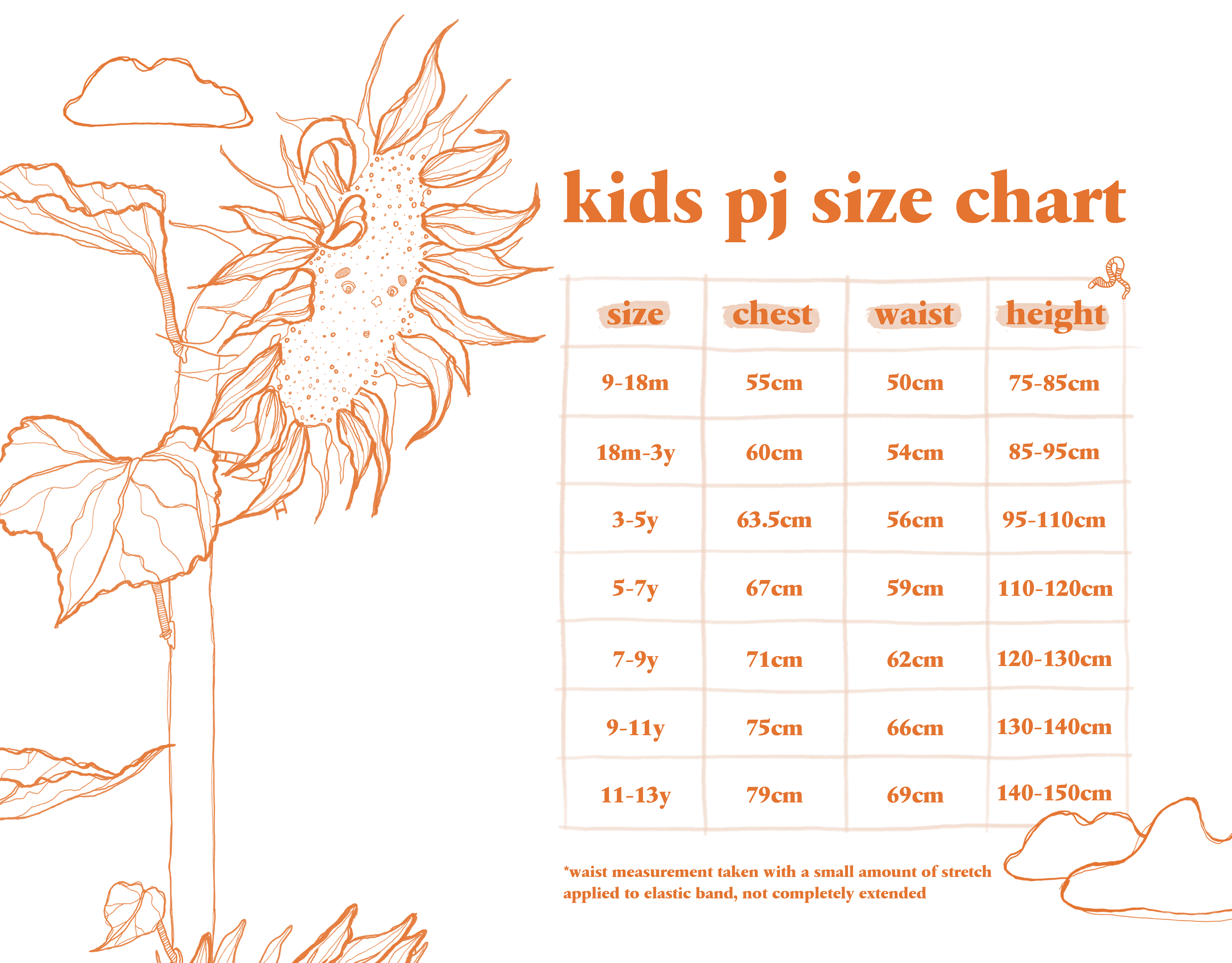 Lilac 'Sunflower' Shortie PJ Set
