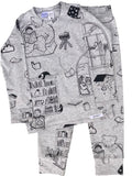 Grey Marle 'Magic within Your Pages' Long PJ Set