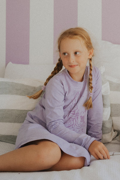 'Limited Edition Easter' Kids Long Sleeve Dress